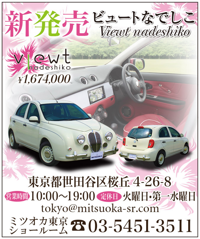 Advertising Design for Mitsuoka Motor